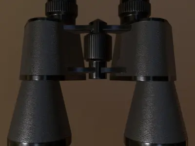 Binocular binoculars Low-poly 3D model purchase