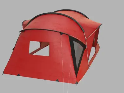 Tent Collection of 3 3D model