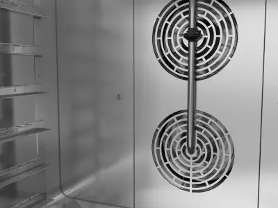 Commercial combi oven Unox BAKERTOP 3D model