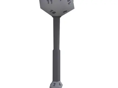 Mace of the DM Free 3D model