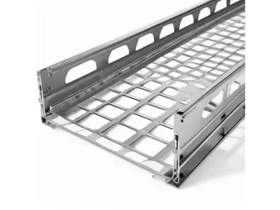 Industrial Factory Overhead Cable Tray for 3D print 3D model