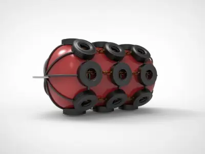 Fender Ship 3D model