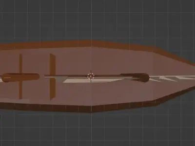 Phinisi Ship 3D model