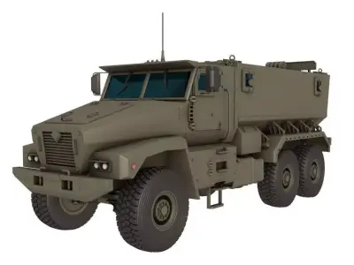Typhoon-U Ural-63095 3D model