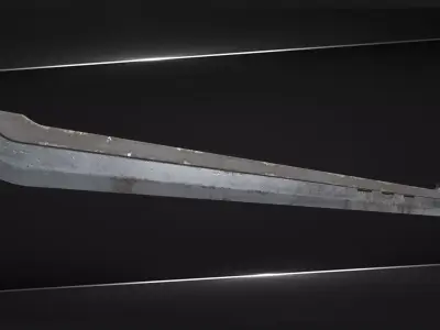 Chinese Sword 3D model
