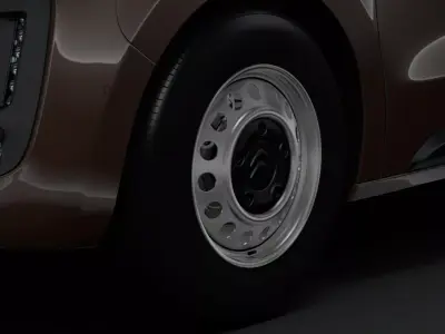 Citroen Dispatch 2020 wheel 3D model