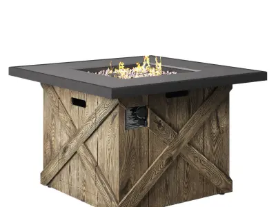 OVE Farmingham 36 Fire Table 3D model