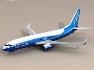B737-800 boeing boeing boeing boeing boeing boeing boeing boe... 3D model
