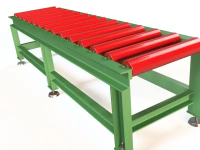 MANUAL 500 CARRY CONVEYOR 3D model