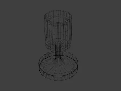 Lampara 3D model purchase