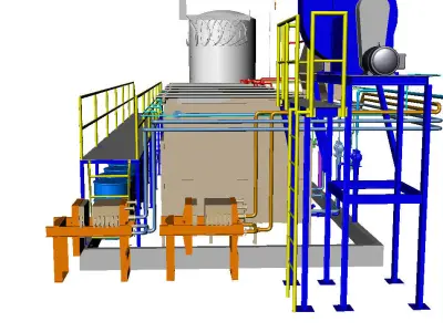 Wire stripping system Free 3D model