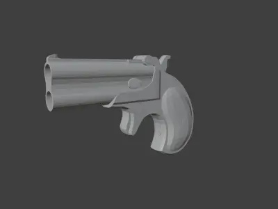 Remington Model 95 Derringer 3D model