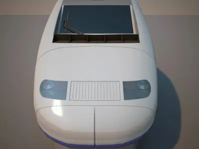 SNCF TGV Duplex Train 3D model