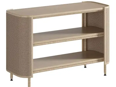 PACIFIC SHELVING UNIT By Bakerfurniture  3D model