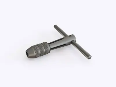 Hand drill  3D model