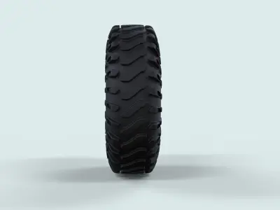 Wheel for rock crawling buggy 3D model