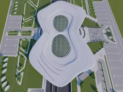 central train station 3D model