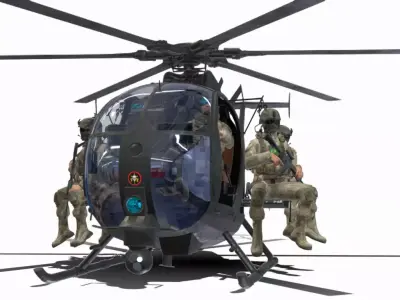 AH6 BOPE Low-poly 3D model