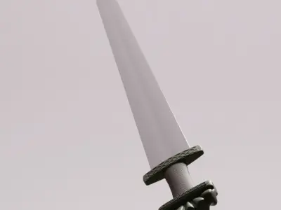 Viking sword 3D model buy