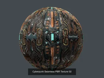 20  Cyberpunk Seamless PBR Texture Pack 01 Texture purchase