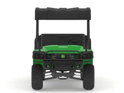 John Deere HPX615E Utility Vehicle 01 3D model