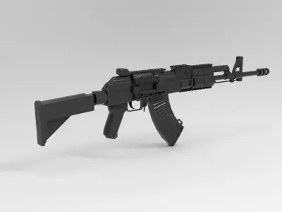 AK-12 Kalashnikova 3D model