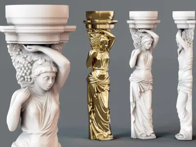 statue  decoration 3D Print  3D print model