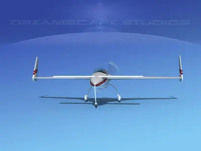 Rutan VariEze V15 3D model