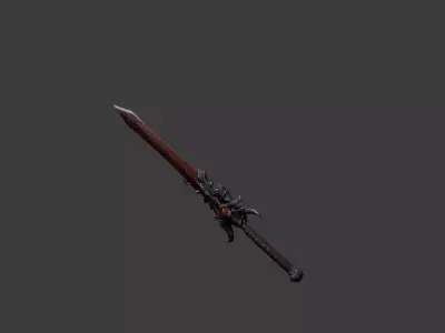 Demonic Sword 3D model