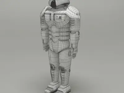 soldier of futur  3D model