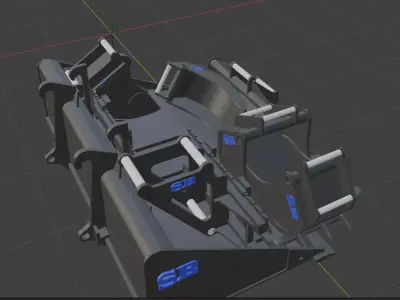 SB Bucket Set 3D model