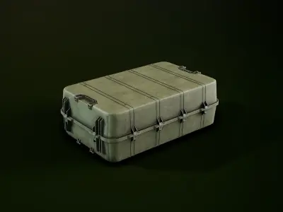 Weapon case Low-poly 3D model