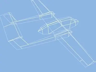 plane2 toy airplane flying 3D model