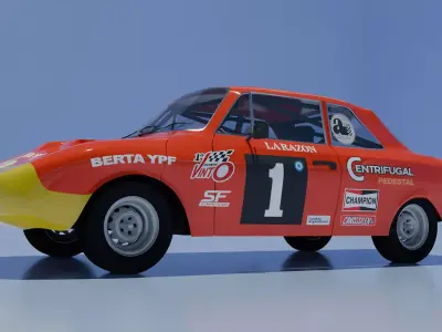 IKA Renault Torino TC 1971 3D model