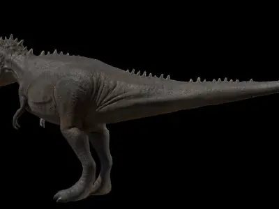 Dinosaur Trex Low-poly 3D model purchase