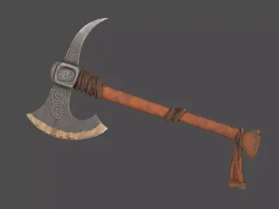 High Poly Detailed Arrow Quiver Fantasy 3D Model Low-poly 3D model
