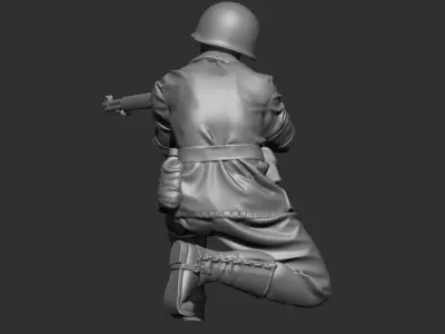 USA Soldier ww2 3D print model purchase
