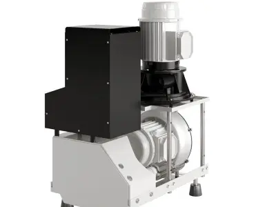 Turbo Smart suction motor - Cattani 3D model