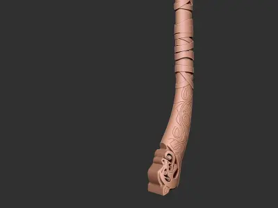 Leviathan Axe God of War  3D print model