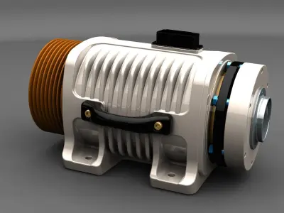 Elevator Motor 3D model purchase