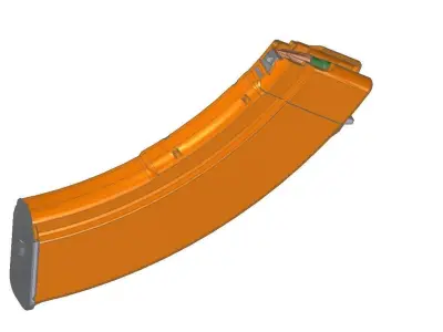 AKM mag 3D model
