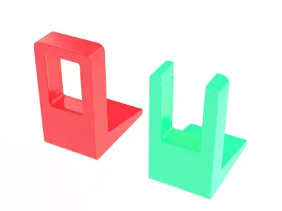 Cable holder for 12V Free 3D print model