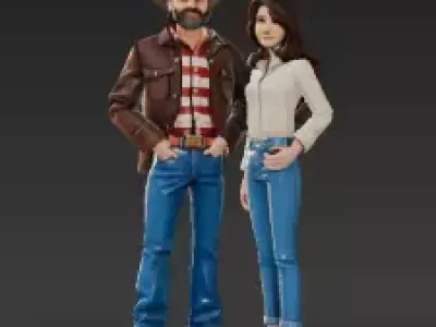 81 - Legendary 70s Trucker  Companion - Realistic Dior 3D print model