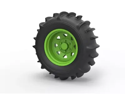 Rear wheel for Dune Buggy 4 3D print model