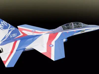 T-5 Brave Eagle Taiwan 3D model