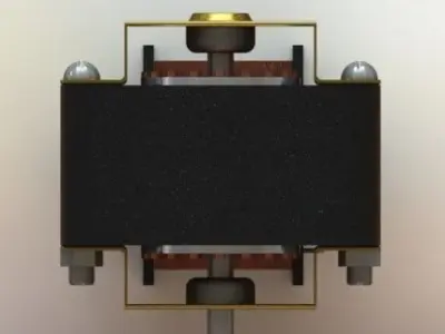 Induction Motor Free 3D model