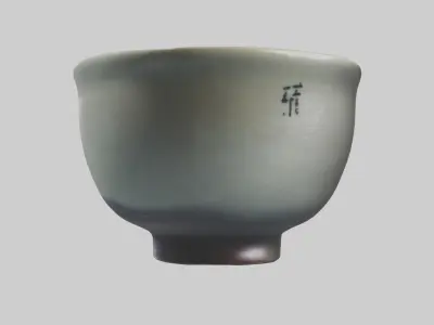 Sakecup Model Low-poly 3D model