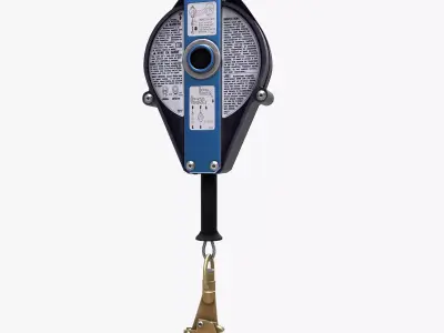 Self Retracting Lifeline Low Poly Low-poly 3D model