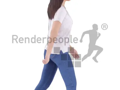 Aneko Animated 003 Walking