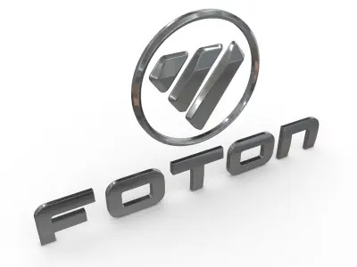 foton logo 3D model